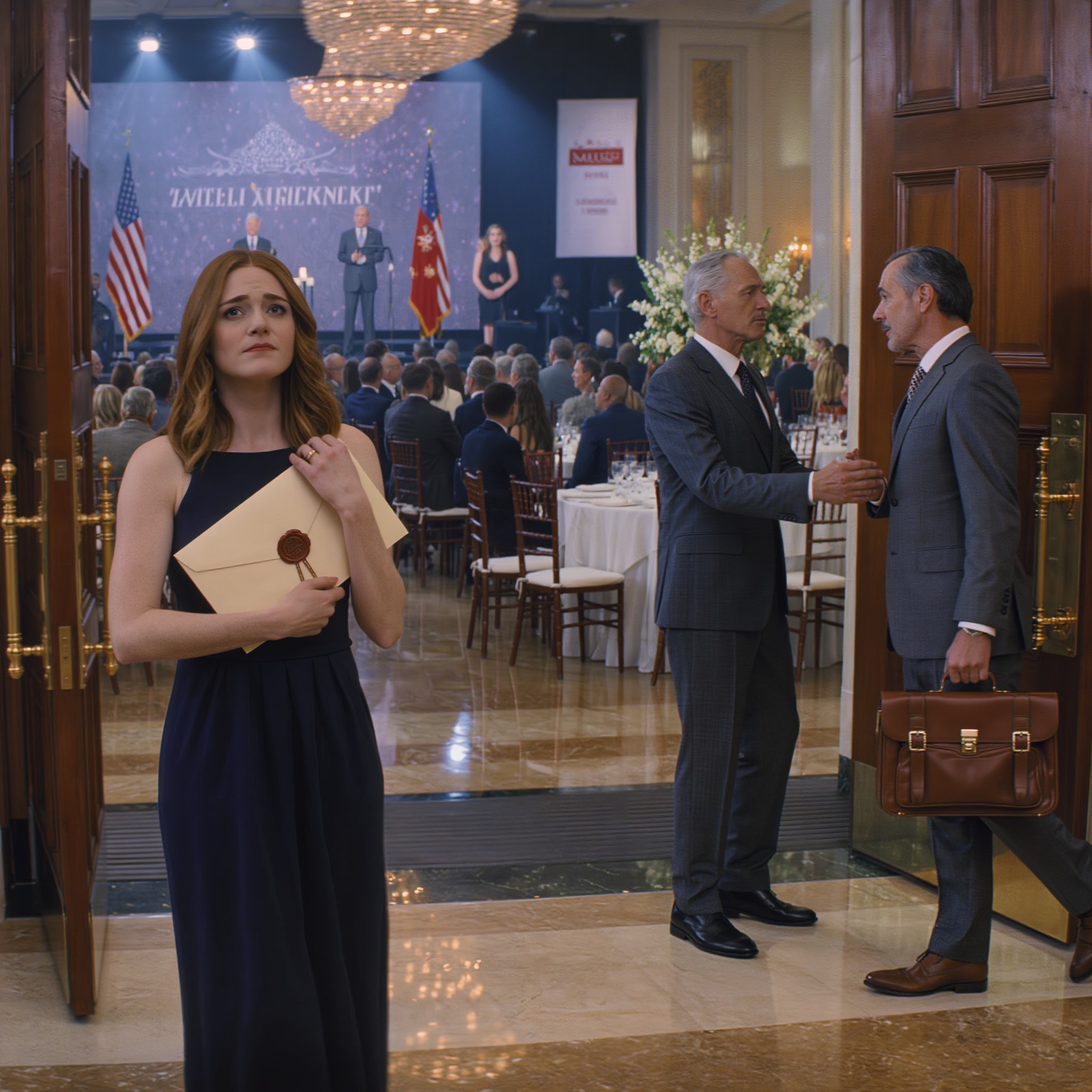 Pendant vingt-huit ans, mes parents m’ont traitée de « bête », m’ont cachée derrière ma sœur parfaite et ont fait de ma dyslexie une honte familiale qu’ils n’ont jamais su expliquer. Puis, lors de sa remise de diplôme, mon père s’est tenu devant 350 invités, m’a exclue de l’entreprise, a mis fin à mon emploi et a fait comme si je devais être reconnaissante… Jusqu’à ce qu’un inconnu me glisse une enveloppe scellée dans la main et que je retourne vers la scène.