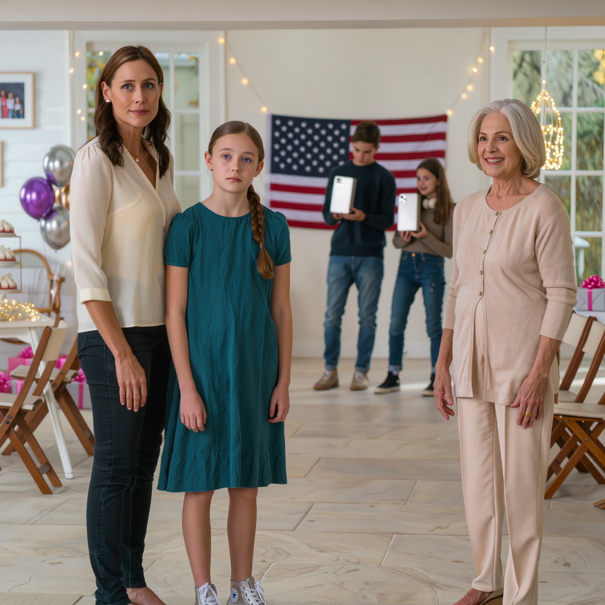 Ma belle-mère a offert des iPhone 16 Pro Max à tous ses petits-enfants sauf à ma fille « parce qu’elle n’est pas de sa famille ». Avec un sourire, je lui ai donné 24 heures pour trouver un autre endroit où loger.