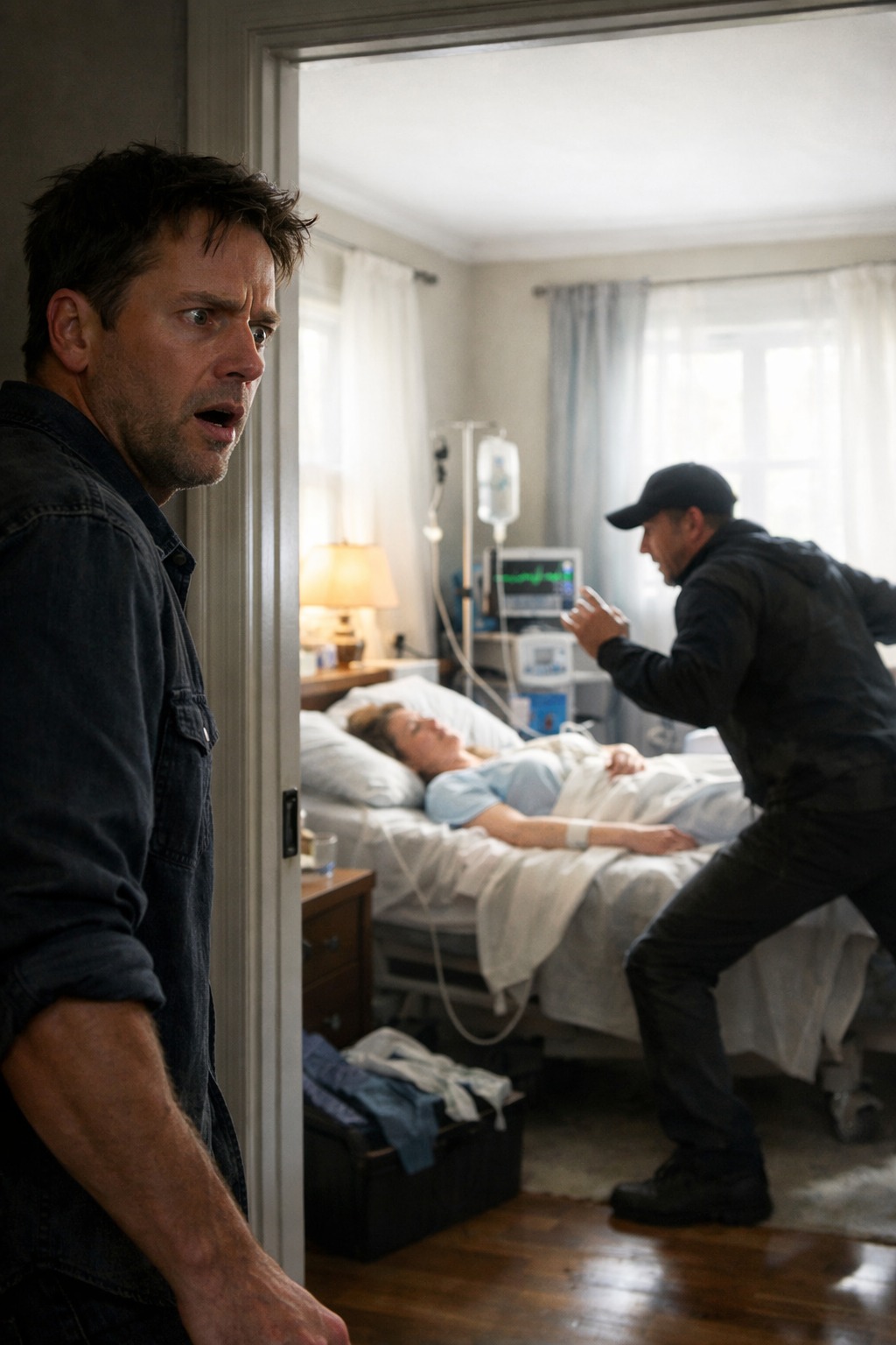 Elle était dans le coma depuis 6 ans, lorsque je suis rentré secrètement chez moi la nuit et que j’ai regardé dans la chambre…