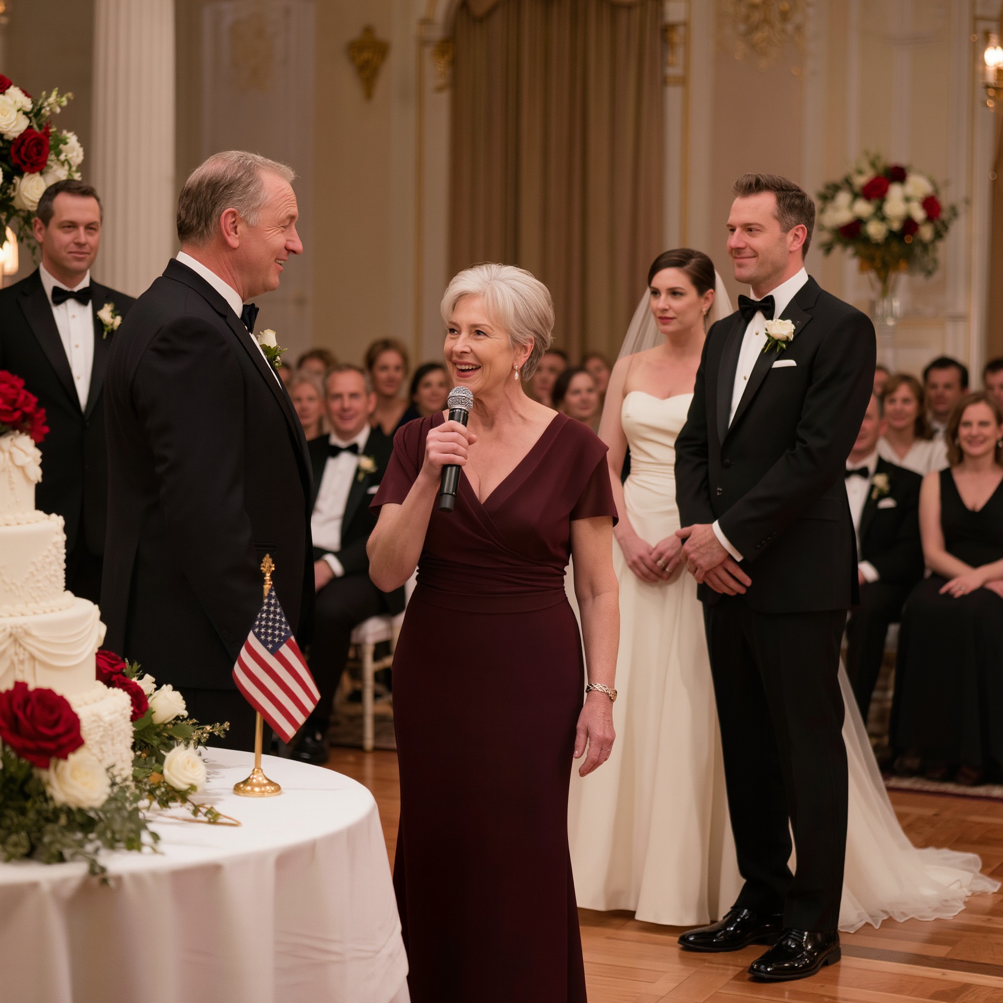 J’ai élevé ma fille seule. À son mariage, son beau-père m’a adressé des paroles irrespectueuses devant 400 invités… Jusqu’à ce que je me lève et lui dise : « Savez-vous qui je suis ? » Alors, son sourire a disparu…