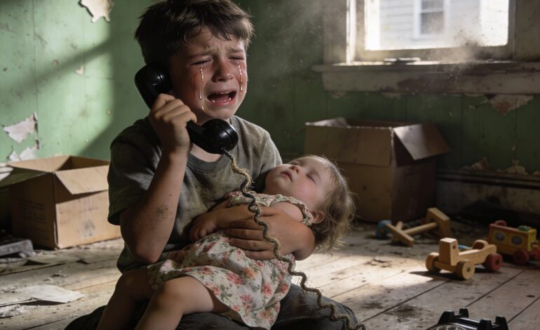 « Papa… Ma petite sœur ne se réveille pas. On n’a pas mangé depuis trois jours », murmura un petit garçon. Son père se précipita pour les emmener à l’hôpital, où il découvrit la vérité sur l’endroit où leur mère avait été.