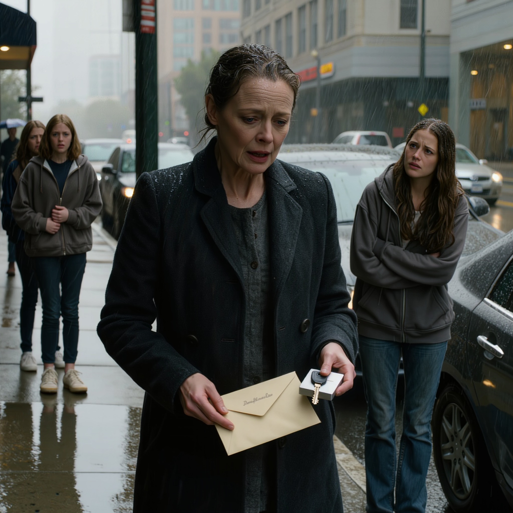 Trente-deux jours après la mort de Michael, j’ai ouvert sa boîte à gants car la banque n’arrêtait pas d’appeler et je devais vendre la voiture. J’y ai trouvé une clé USB noire, une autre adresse et une question de ma fille qui m’a bouleversée plus que le chagrin : « Avait-il une autre famille ? »