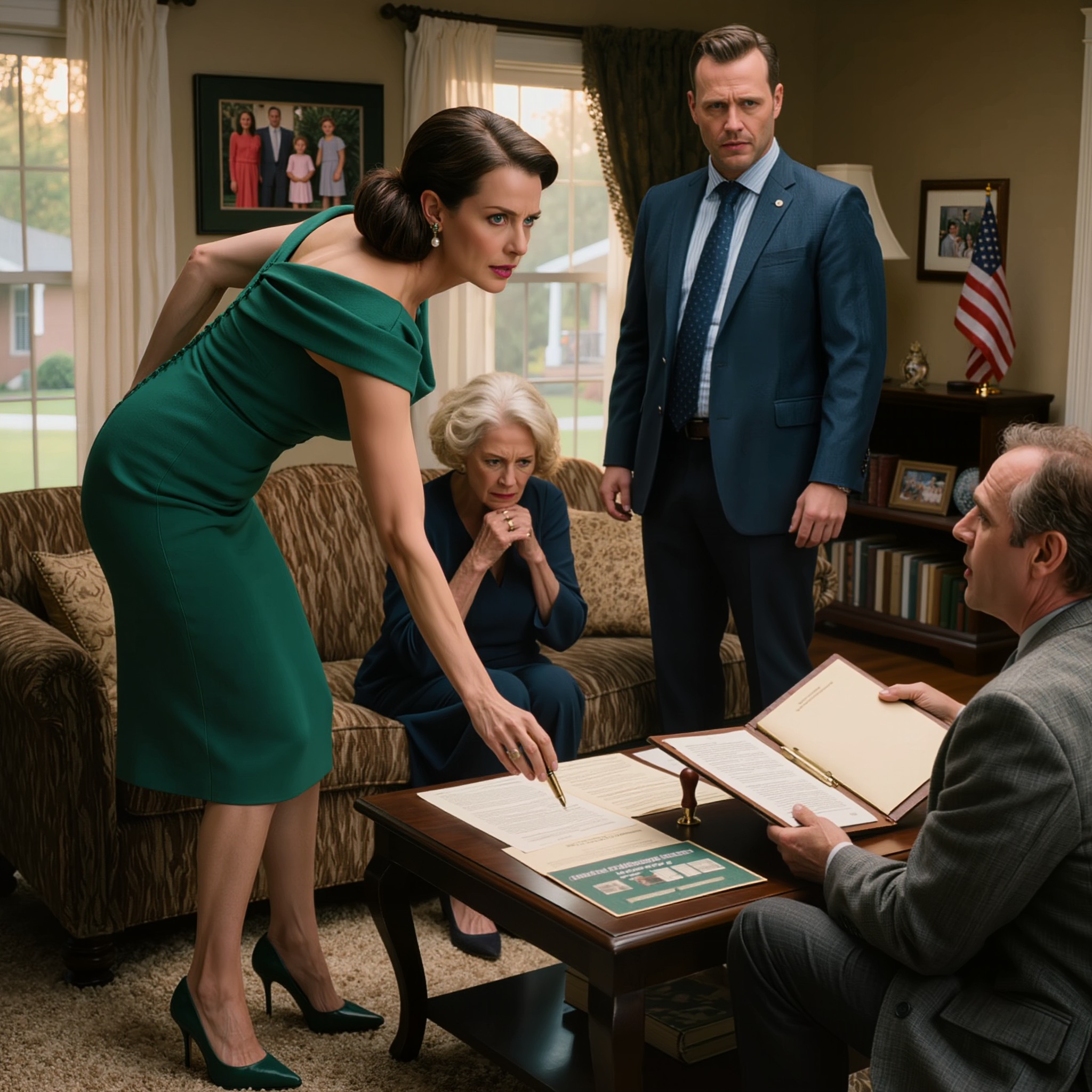 Lorsque mon fils s’est marié, je n’ai rien dit sur l’héritage du ranch de mon défunt mari. Heureusement que je me suis tue, car une semaine plus tard, ma belle-fille est arrivée avec un notaire. Mais son sourire s’est effacé aussitôt…