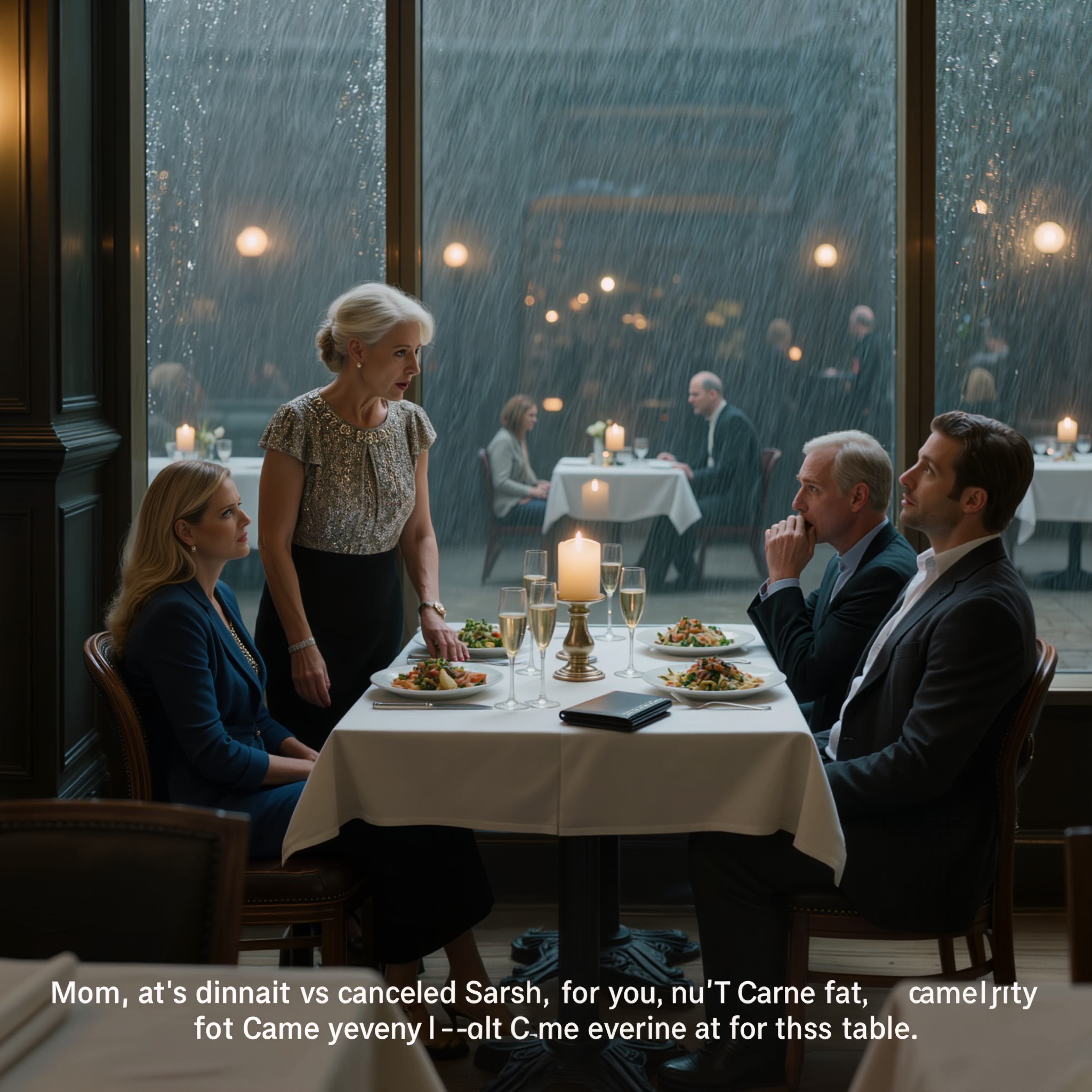 Ma fille a dit que le dîner était annulé, mais je les ai trouvés encore là, utilisant ma carte. Juste avant l’addition, j’ai verrouillé la porte et j’ai vu le silence se faire à table. – Actualités