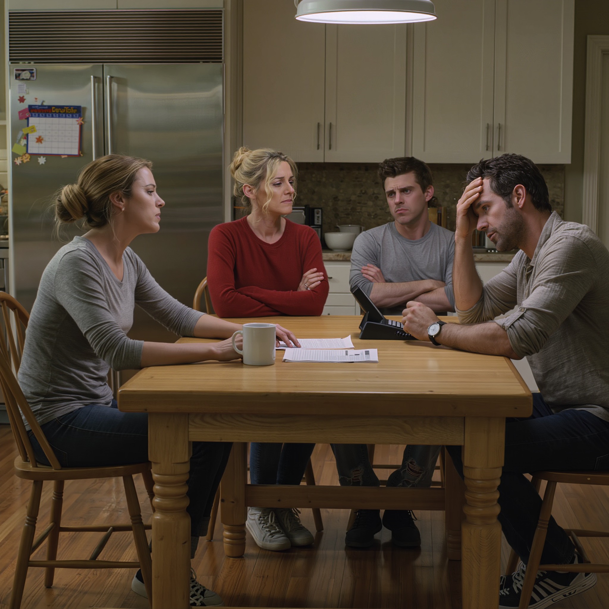 « J’ai juste utilisé ta carte pour des bonbons », a dit l’enfant de mon frère. Le soir, j’ai vu les dépenses. 8 400 $ avaient disparu. Maman a dit : « Ce sont des enfants.» Je n’ai pas crié. J’ai simplement tout bloqué. À 2 h 10 du matin, j’ai bloqué leur accès. À 7 h 30, mon frère a hurlé. Et je n’ai pas eu de remords.