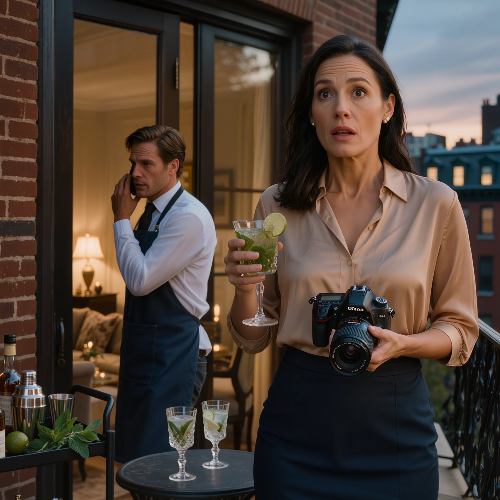 Pour notre cinquième anniversaire, mon mari m’a tendu un cocktail avec un sourire, et quelques secondes plus tard, mes appareils auditifs l’ont entendu murmurer dans son téléphone : « Es-tu sûre que c’est intraçable ? »