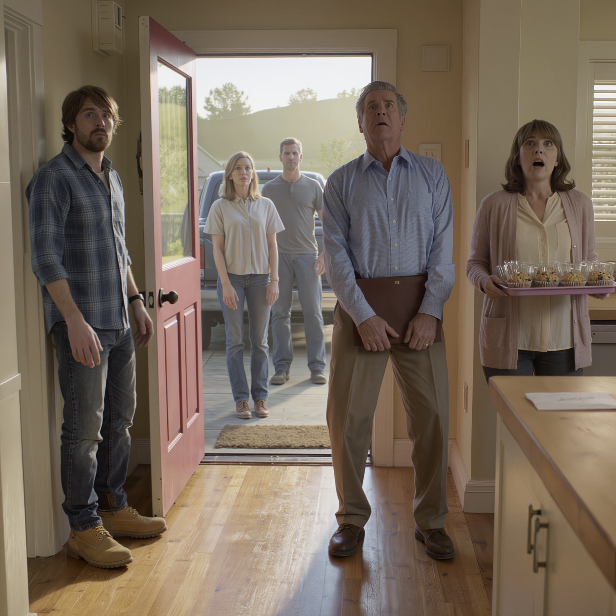 Trois jours après mon mariage, mes parents sont arrivés avec des muffins, un sourire et un contrat m’obligeant à céder ma maison à mon frère car j’avais une dette envers la famille. J’ai donc signé sans discuter, les ai regardés partir, triomphants, et avant l’aube le lendemain matin, ils sont entrés dans une maison si vide qu’ils ont enfin compris ce que le « fort » avait préparé en secret depuis le début.