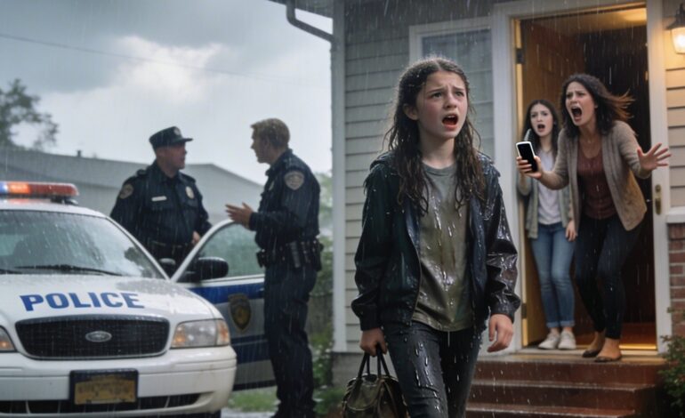 À 13 ans, ma mère m’a jetée dans une tempête ; deux heures plus tard, la police, paniquée, a appelé. – Actualités