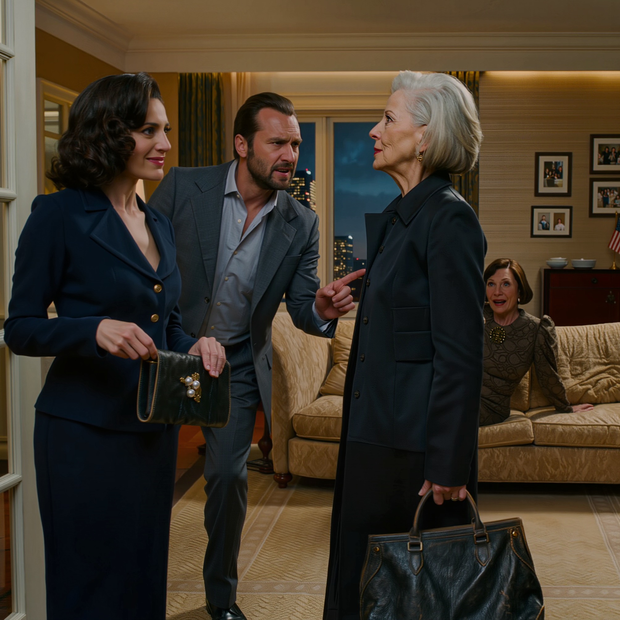 Mon fils a craqué : « Maman, excuse-toi auprès de ma belle-mère ou sors de chez moi !» Je me suis levée et l’ai regardée droit dans les yeux… elle a esquissé un sourire narquois, comme si elle avait déjà gagné. J’ai à peine dit trois mots et je suis partie. Deux semaines plus tard… mon fils frappait désespérément à ma porte.