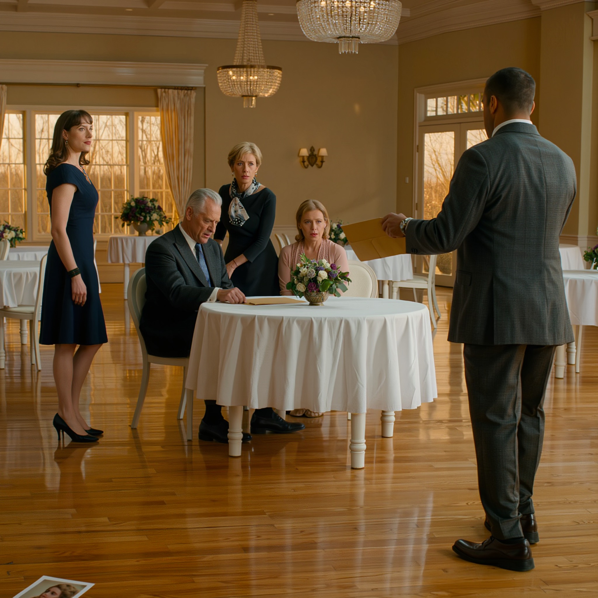 Au mariage de ma sœur, on m’a tendu un carton où il était écrit « Invité non prioritaire ». Maman a chuchoté : « Ça veut dire que tu n’as pas de place à la table familiale.» Je suis allée à la table des cadeaux, j’ai pris mon chèque de 10 000 $ et j’ai dit : « Puisque je suis là par pure courtoisie, c’est pareil pour ça.» Quand je suis montée dans ma voiture, ma sœur a couru après moi et mes parents ont crié : « Reviens ! » Mais…