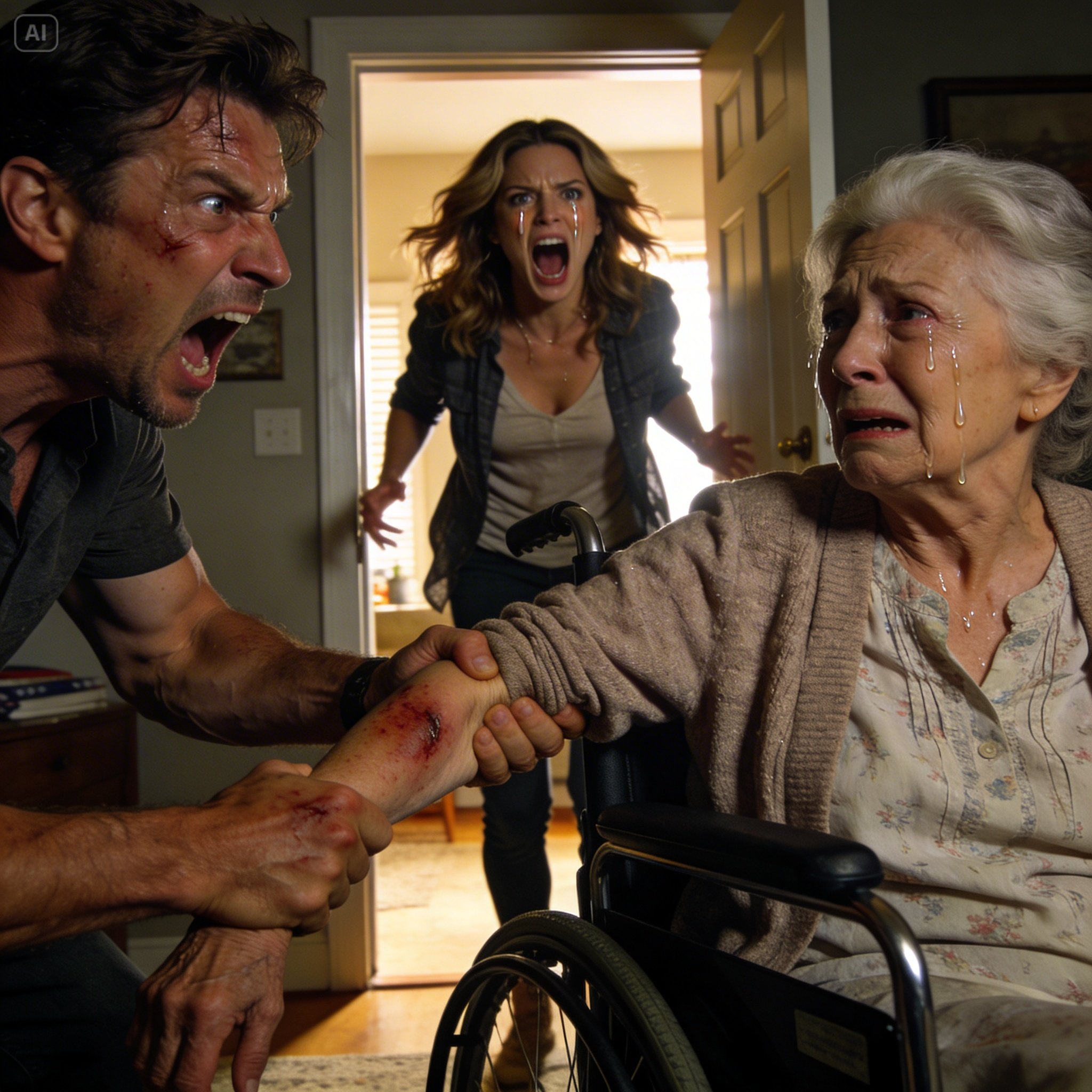 Je n’ai pas appelé la police immédiatement.