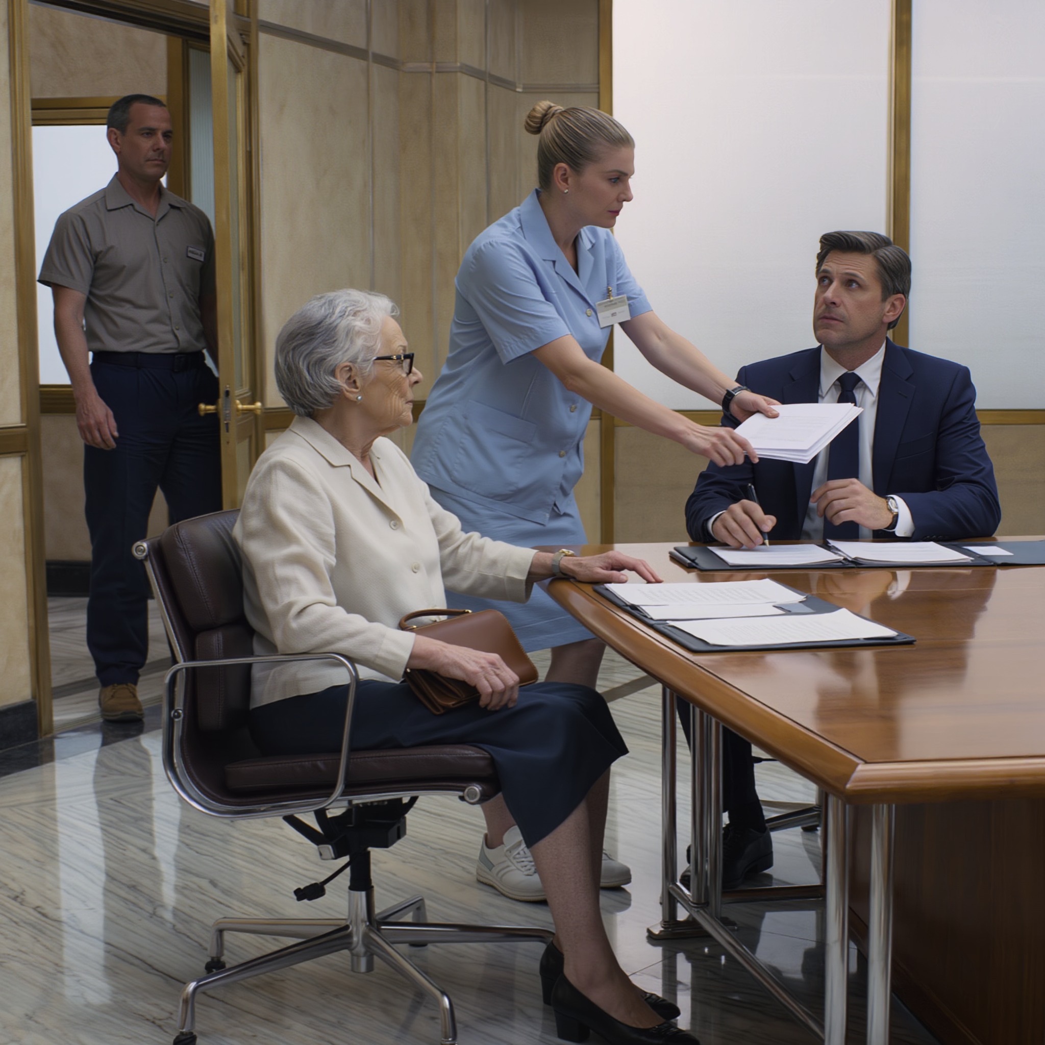 « Nous avons entendu dire que vous aviez acheté un penthouse. Nous sommes venus vivre chez vous pour faire la paix », m’ont dit mon fils et ma belle-fille à ma porte. Mais lorsqu’ils sont entrés dans le penthouse, ils sont restés figés par ce qui les attendait à l’intérieur.