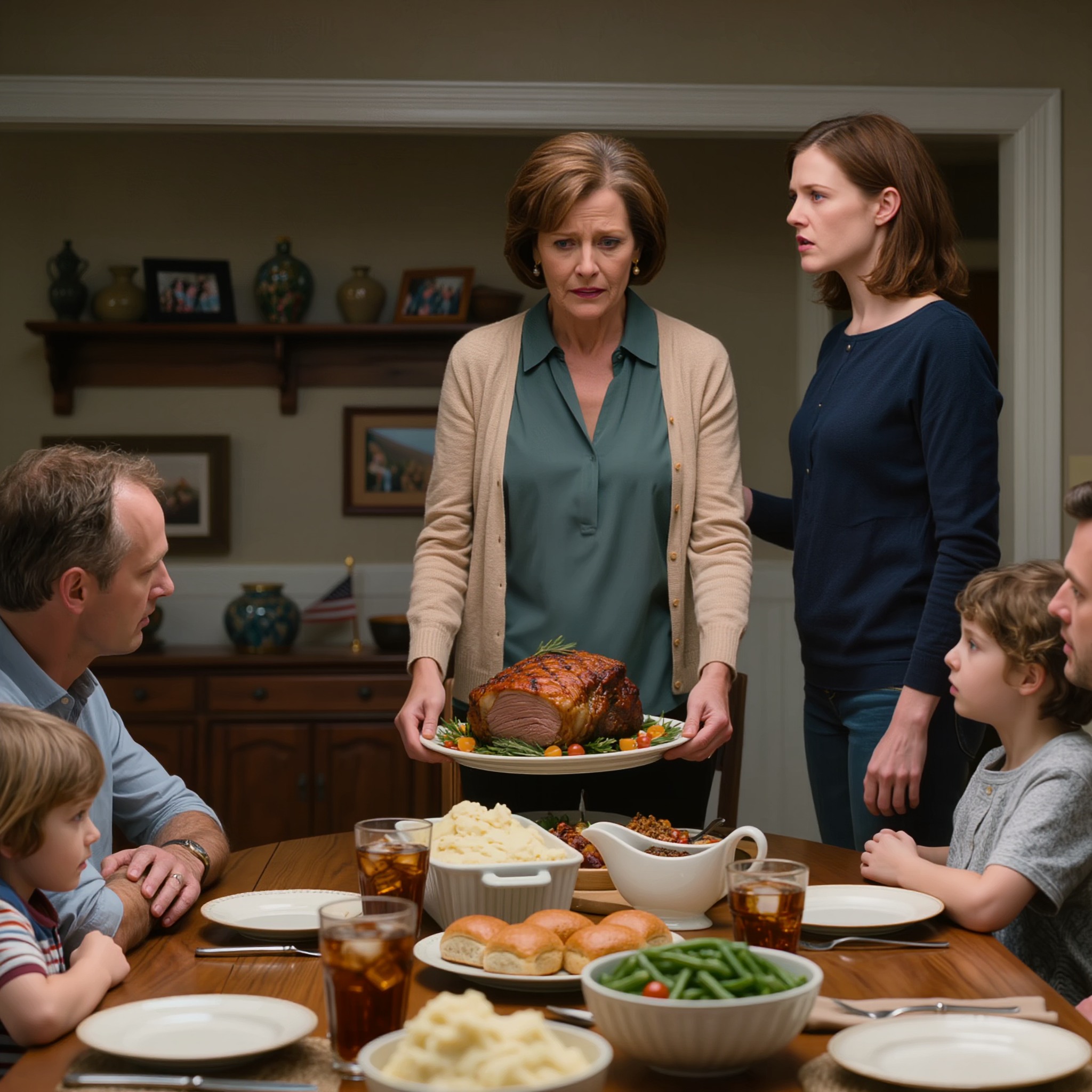 J’ai passé cinq heures à préparer le rôti préféré de ma fille, mais elle m’a dit : « Tu mangeras après tout le monde.» J’ai pris le plateau de rôti et je suis sortie de chez elle. À ce moment-là, j’ai compris que ce qu’elle appelait « attention » n’était en réalité que du contrôle.