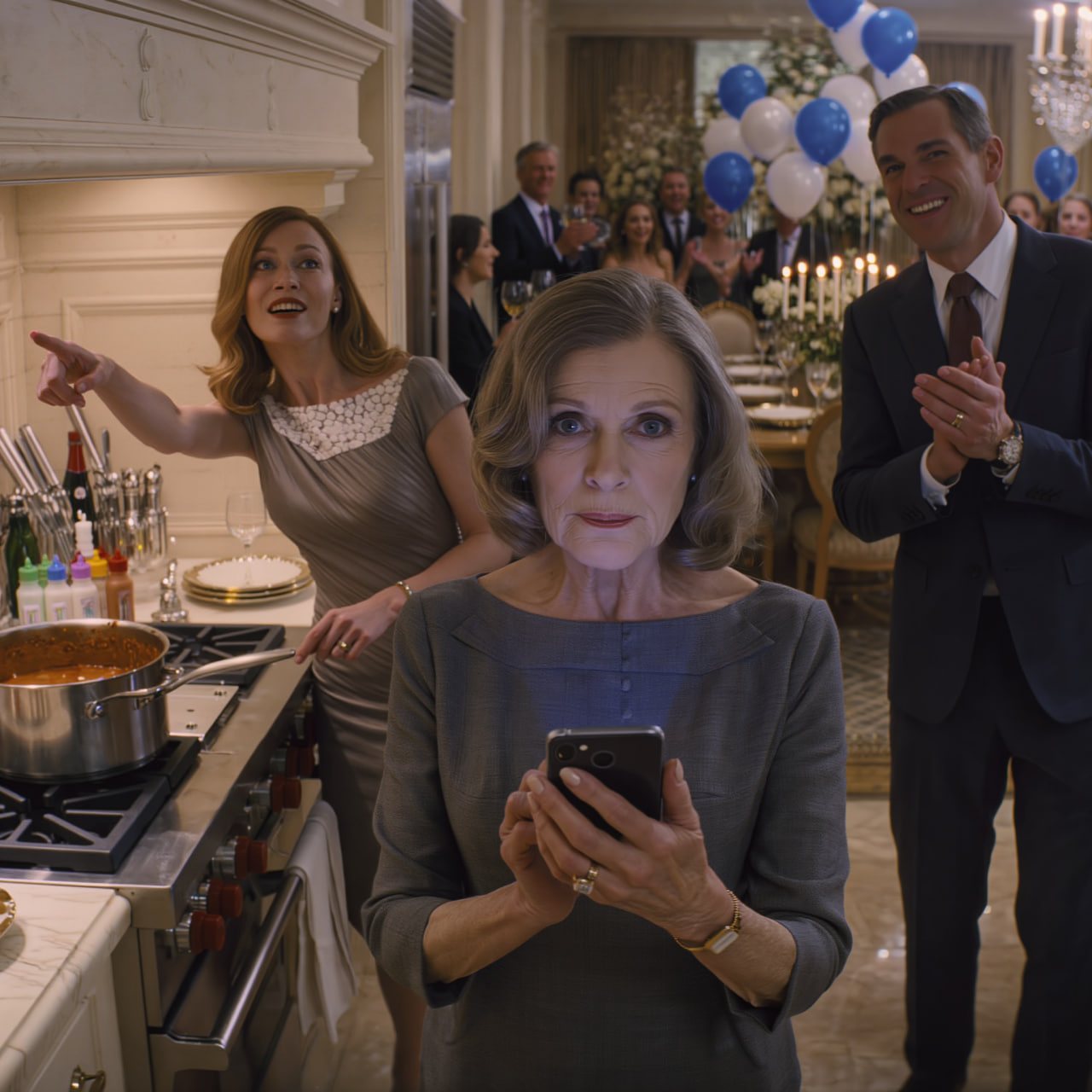 « Maman, tu n’as pas ta place ici !» a hurlé ma belle-fille en remuant son ragoût d’anniversaire dans mes casseroles, assaisonné de mes épices. Mon fils… s’est mis à applaudir : « Enfin quelqu’un qui lui remet les idées en place… » mais il n’a pas terminé sa phrase… Quelques secondes plus tard, un message est apparu sur mon téléphone. Aucun des deux ne comprenait à quel point ils avaient sous-estimé quelqu’un pendant ces cinq dernières années. – Actualités