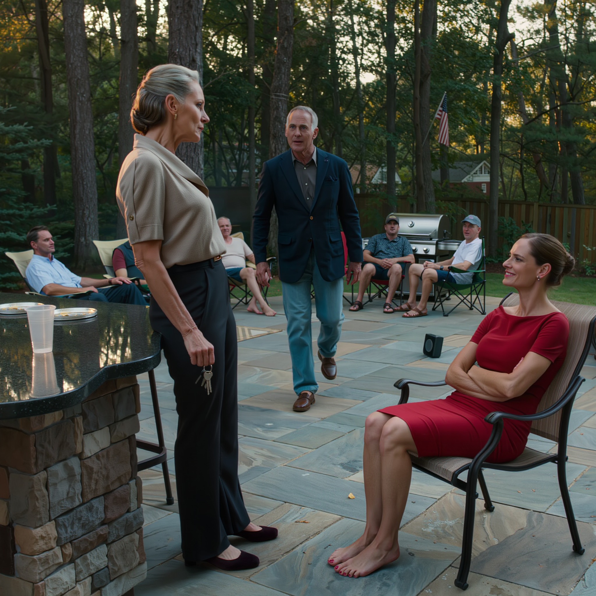 Mon mari a crié : « Excuse-toi immédiatement, sinon c’est la fin de notre mariage !» Je me suis levée et je l’ai regardé droit dans les yeux… La femme à côté de lui souriait comme si elle avait déjà gagné. J’ai à peine dit cinq mots et je suis partie. Trois jours plus tard… Ils n’arrêtaient pas d’appeler.