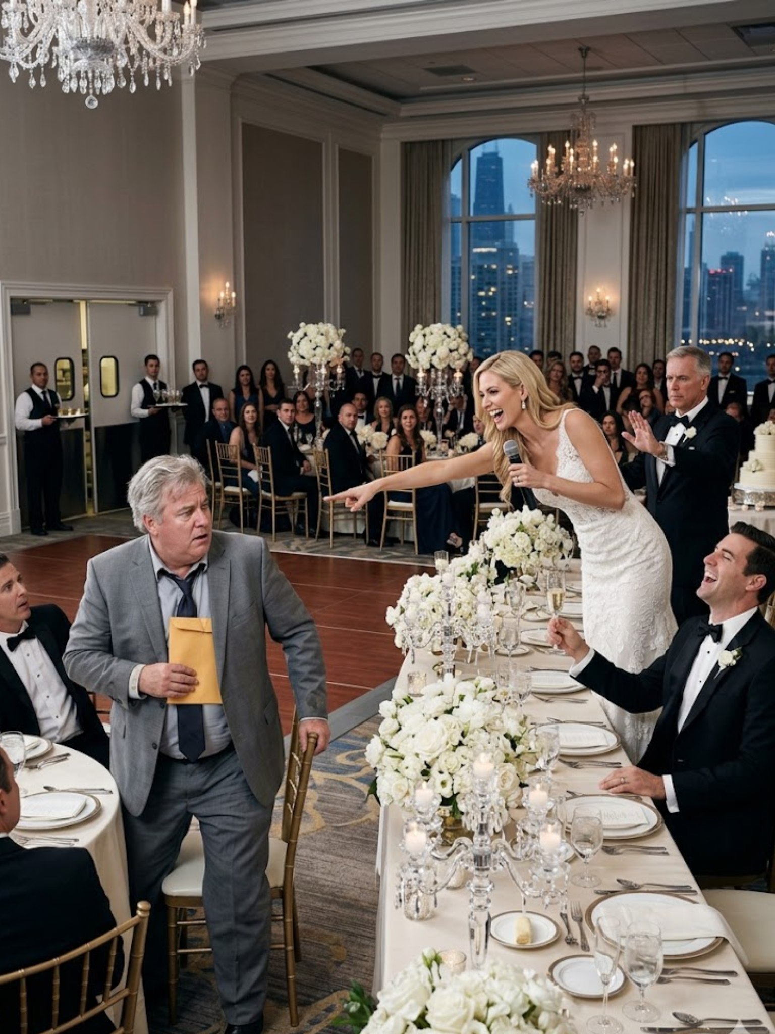Je suis arrivé au somptueux mariage de mon fils à Chicago vêtu d’un costume gris bon marché, les poignets tachés de graisse, après avoir déboursé 85 000 $ pour la soirée entière.