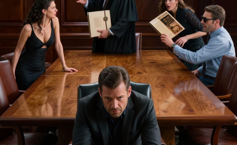 « “Tu n’auras rien, Zachary. Pas un sou”, m’a dit ma belle-mère quatre jours après les funérailles de mon père, tout en chiffrant déjà le prix des voitures de sport et des penthouses avec sa fortune de 70 millions de dollars, jusqu’à ce que le vieil avocat de mon père – qui n’avait pas esquissé un sourire pendant la lecture – se mette à rire si fort qu’il s’essuya les larmes, attrapa un dossier scellé dont elle jurait qu’il n’existait pas et plongea la pièce dans un froid glacial. »