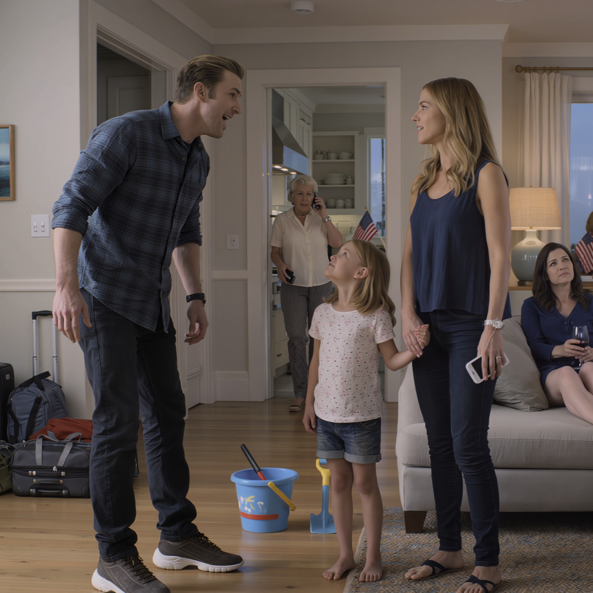 Mon frère a regardé ma fille et a dit : « Ton enfant n’a rien à faire dans la maison de plage. » Puis il…