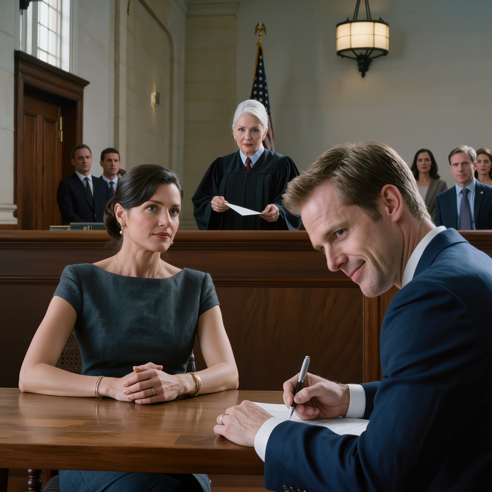 Ignorant du fait que sa femme était l’héritière d’une fortune cachée, il signa les papiers du divorce avec un sourire narquois…