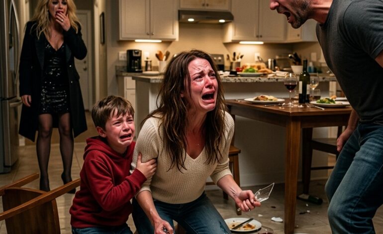 Emily a plaqué sa main sur la bouche de Noah avant qu’il ne puisse émettre un son.