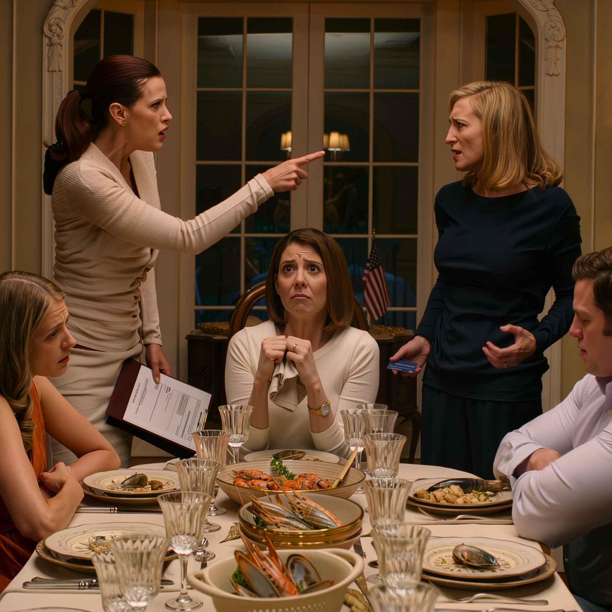 Je venais de vendre ma société de logistique en Géorgie pour 10,5 millions de dollars, et alors que mes mains tremblaient encore au moment d’annoncer la bonne nouvelle, mon mari m’a arrêtée et m’a dit d’appeler immédiatement ma sœur et mes parents pour leur dire que j’étais complètement ruinée ; j’ai fait exactement ce qu’il m’a dit, et quelques jours plus tard, le dîner auquel ils étaient venus avec une liste d’exigences s’est transformé en une révélation glaciale presque incroyable.