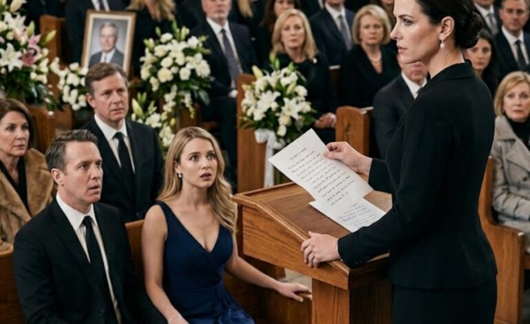 TROIS SEMAINES APRÈS LA DISPARITION DE MA ROBE VERSACE BLEU NUIT DE MON PLACARD, JE SUIS ENTRÉ AUX FUNÉRAILLES DE MON PÈRE ET…