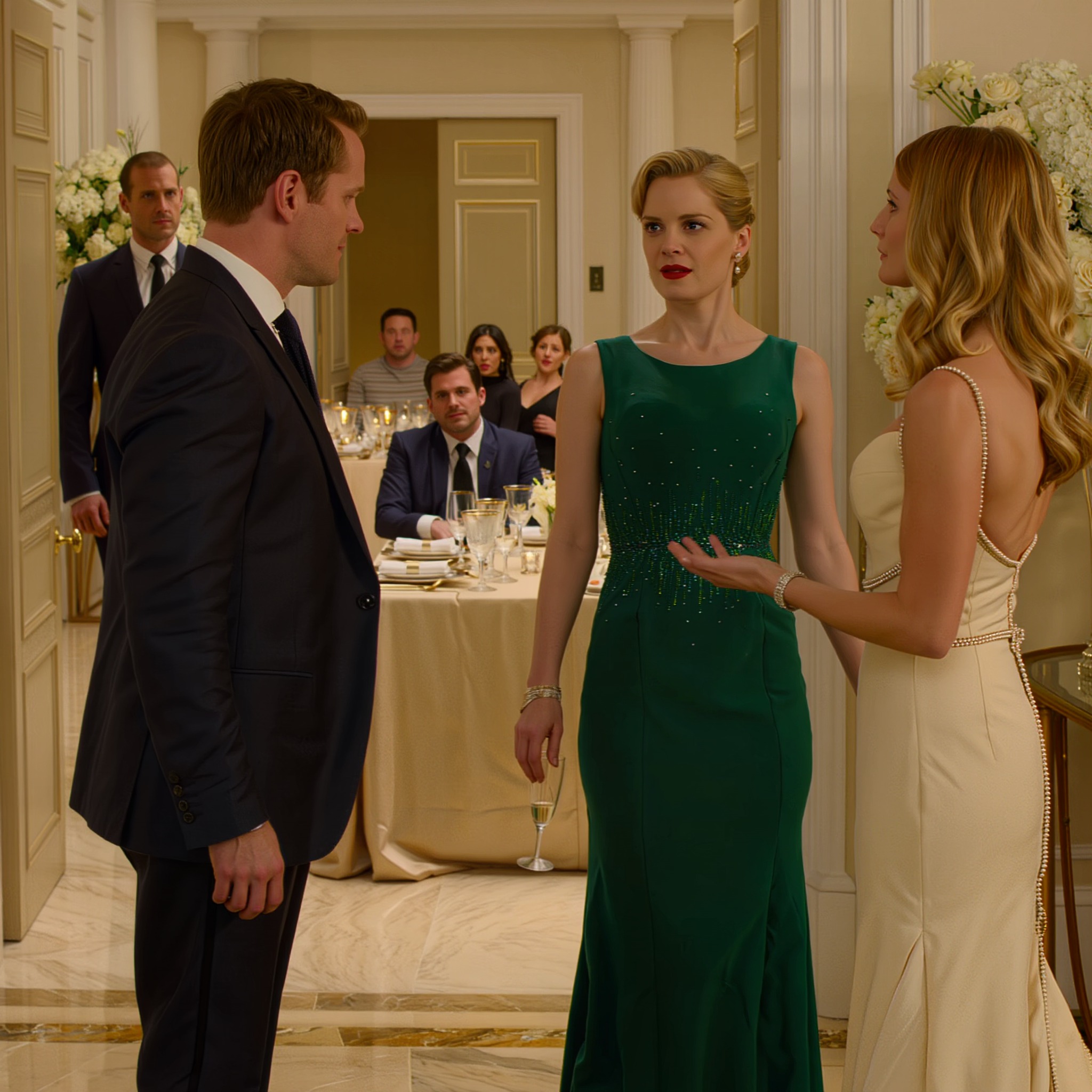 Quand mon mari m’a dit : « J’ai invité mon ex au mariage de ton frère, elle fait partie de la famille. Si tu me fais confiance, tu comprendras », j’ai souri et répondu : « Bien sûr. » Puis, discrètement, j’ai invité son mari comme accompagnateur. Disons simplement que le dîner de répétition est devenu inoubliable, d’une manière totalement inattendue.