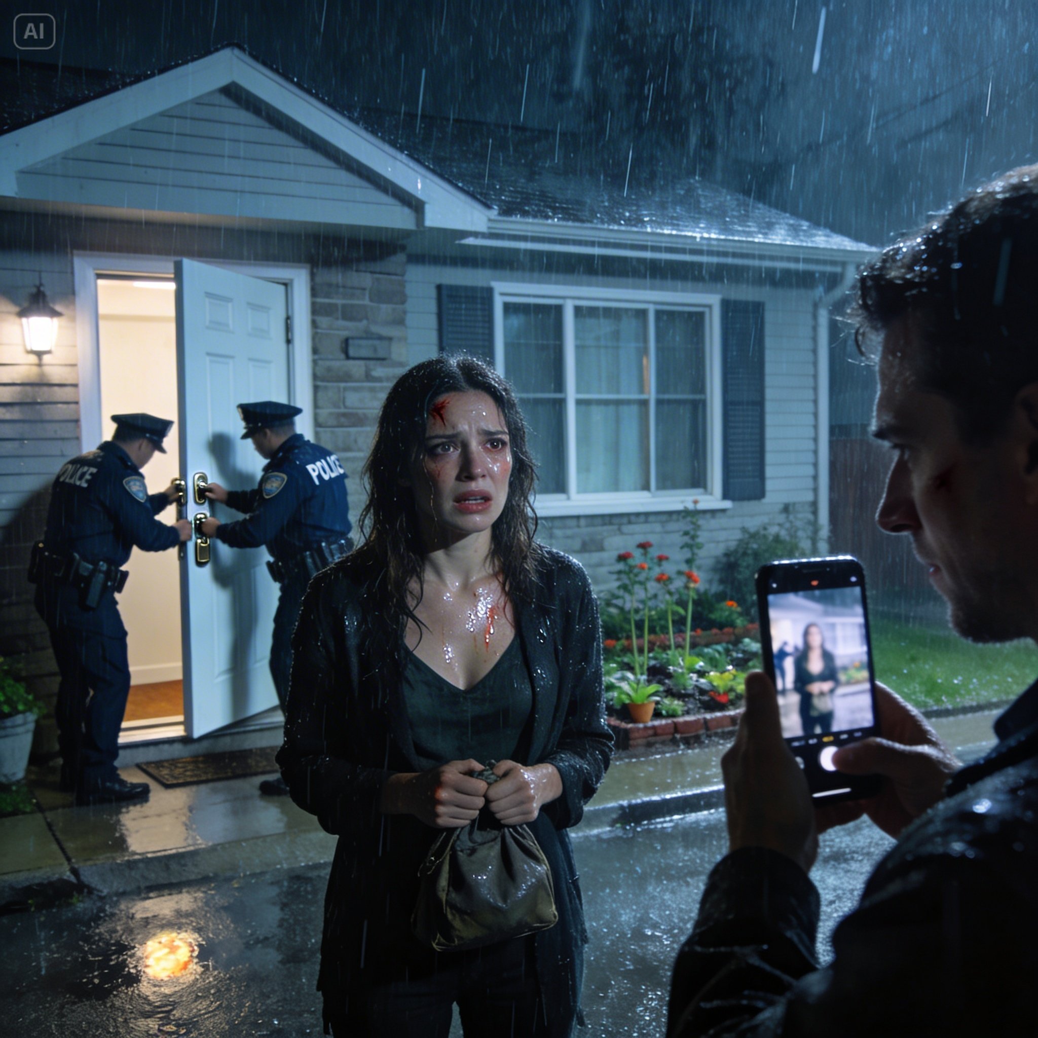 Je n’ai pas pleuré avant d’arriver à ma voiture.