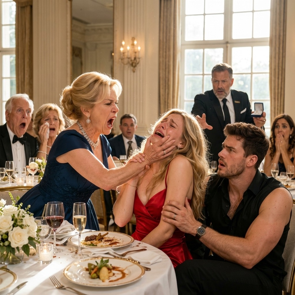 C’était là l’étrangeté. Au cinéma, ce genre de scènes dégénère instantanément : des cris, des verres qui se brisent, quelqu’un qui sort en trombe. Mais un véritable choc peut glacer une pièce plus froidement que la colère ne le pourrait jamais. Et toutes les personnes à cette table étaient figées.