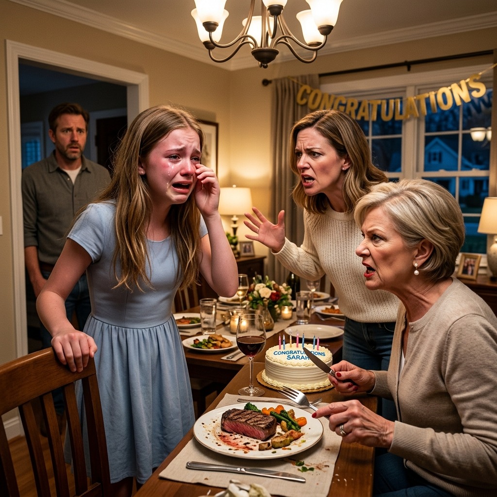 Le silence se fit si soudain dans la pièce que même Diane cessa de mâcher.