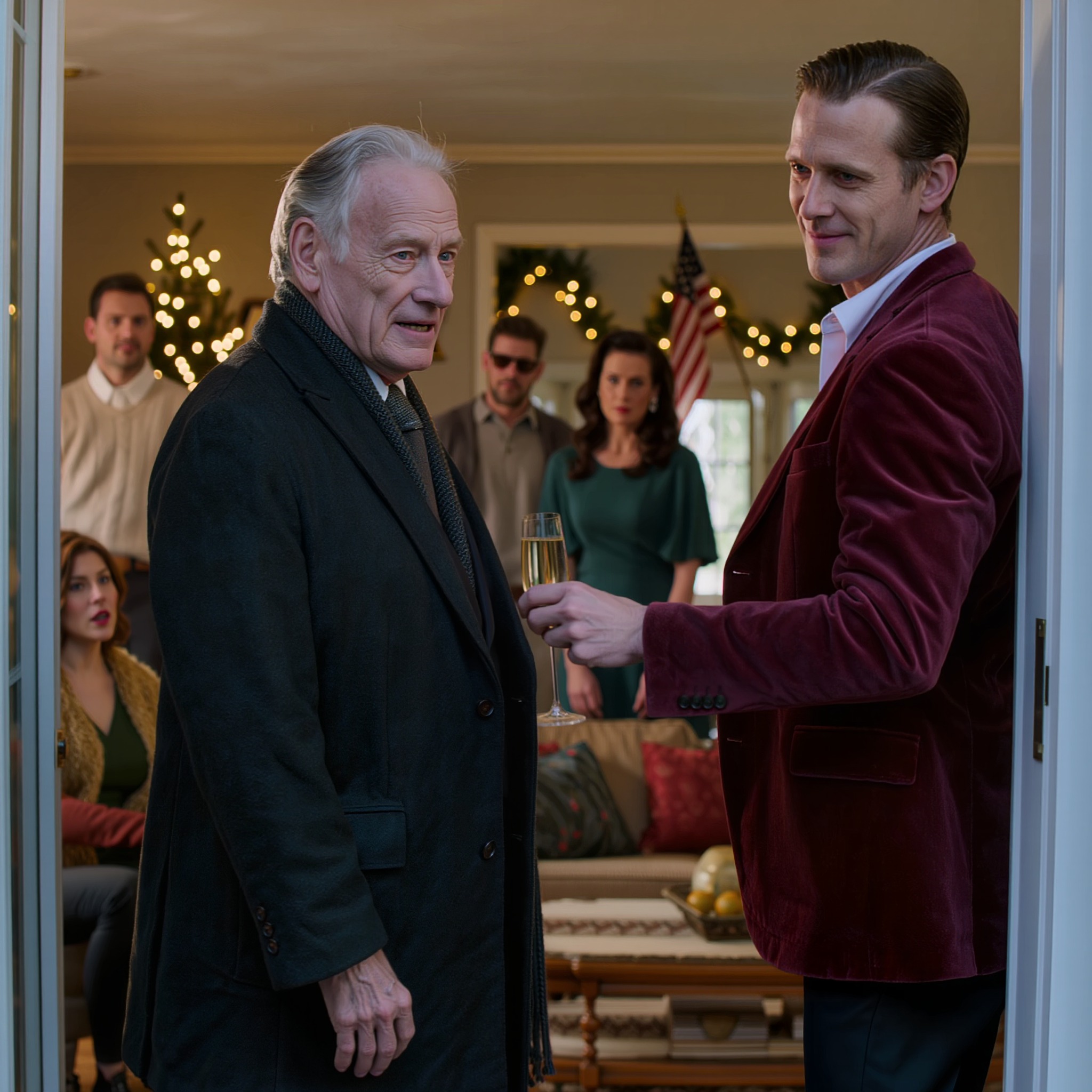 « J’espère qu’il ne viendra pas », a dit mon gendre lors d’un toast alors que j’étais en retard pour Noël.