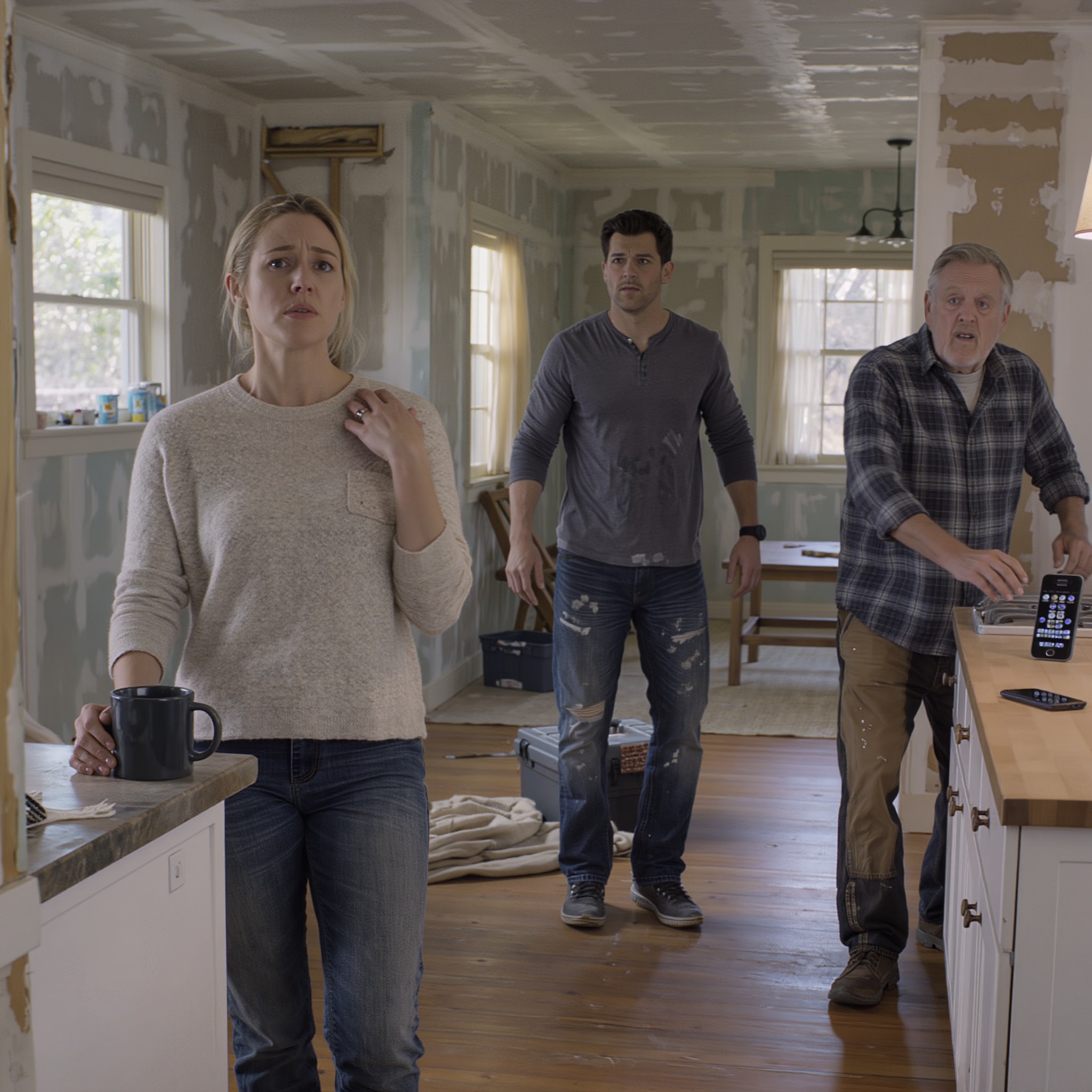 « Tu compliques trop la vie de mon fils ! » m’a lancé ma belle-mère au téléphone. « Tu restes à la maison toute la journée, et cette famille mérite mieux. Il est peut-être temps que tu partes ! » Ce qu’elle ignorait ? Mon mari et mon beau-père étaient juste là, à ses côtés, et ils entendaient tout. La suite…