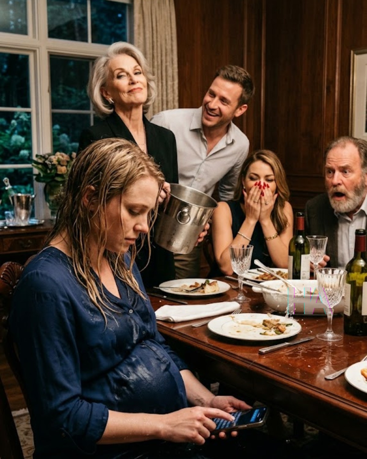 Ils vous ont aspergée d’eau glacée alors que vous étiez enceinte et ont ri, se réjouissant que la charité vous ait enfin lavée, sans jamais imaginer que vous étiez secrètement à la tête de la multinationale qui nourrissait toute leur famille. Dix minutes plus tard, ces mêmes personnes étaient à genoux, vous suppliant de ne pas les détruire.