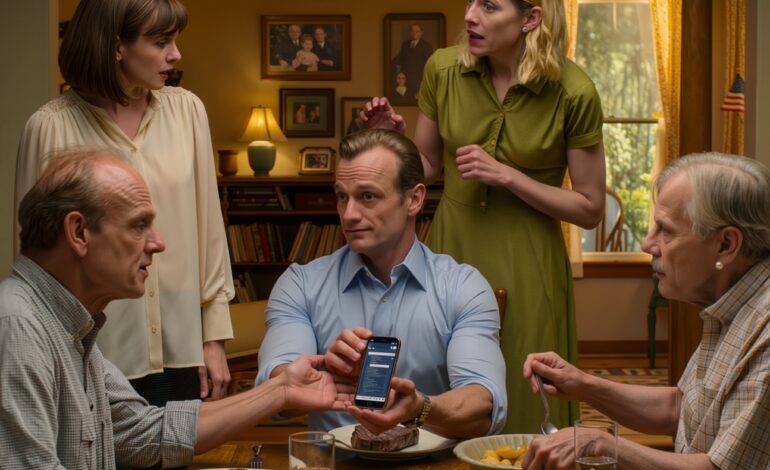 Le nouveau petit ami de la sœur de ma femme s’est moqué de moi à dîner, et tout le monde a suivi le mouvement. Je suis resté silencieux jusqu’à ce qu’il parle de son travail, puis j’ai pris mon téléphone. Après ça, plus personne ne souriait quand j’appelais. – Actualités