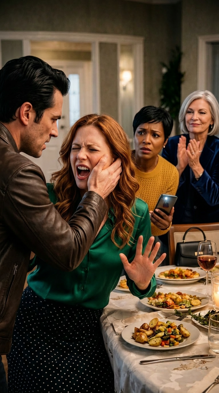 La table semblait tout droit sortie d’un catalogue — serviettes en lin, poulet au romarin, une bouteille de pinot qui respirait à côté de trois verres à vin impeccablement polis. Ethan avait insisté pour recevoir. « Nouveau départ », avait-il dit, avec un sourire trop appuyé. Ma fille, Claire, gardait les épaules rentrées, comme si elle essayait de prendre le moins de place possible dans sa propre peau.  En face d’elle se trouvait la mère d’Ethan, Marlene, le rouge à lèvres aussi tranchant qu’une lame. Elle observait Claire comme un juge observe une accusée.