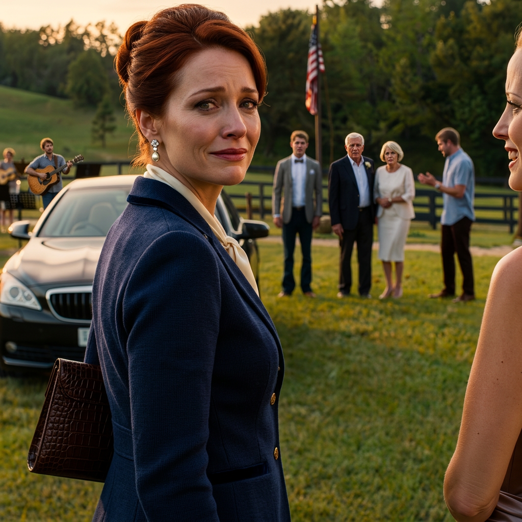 Lors de la fête d’anniversaire de mes parents, ma sœur a dit à voix haute : « Tu peux sortir ? C’est une photo de famille. » Alors je suis sortie.