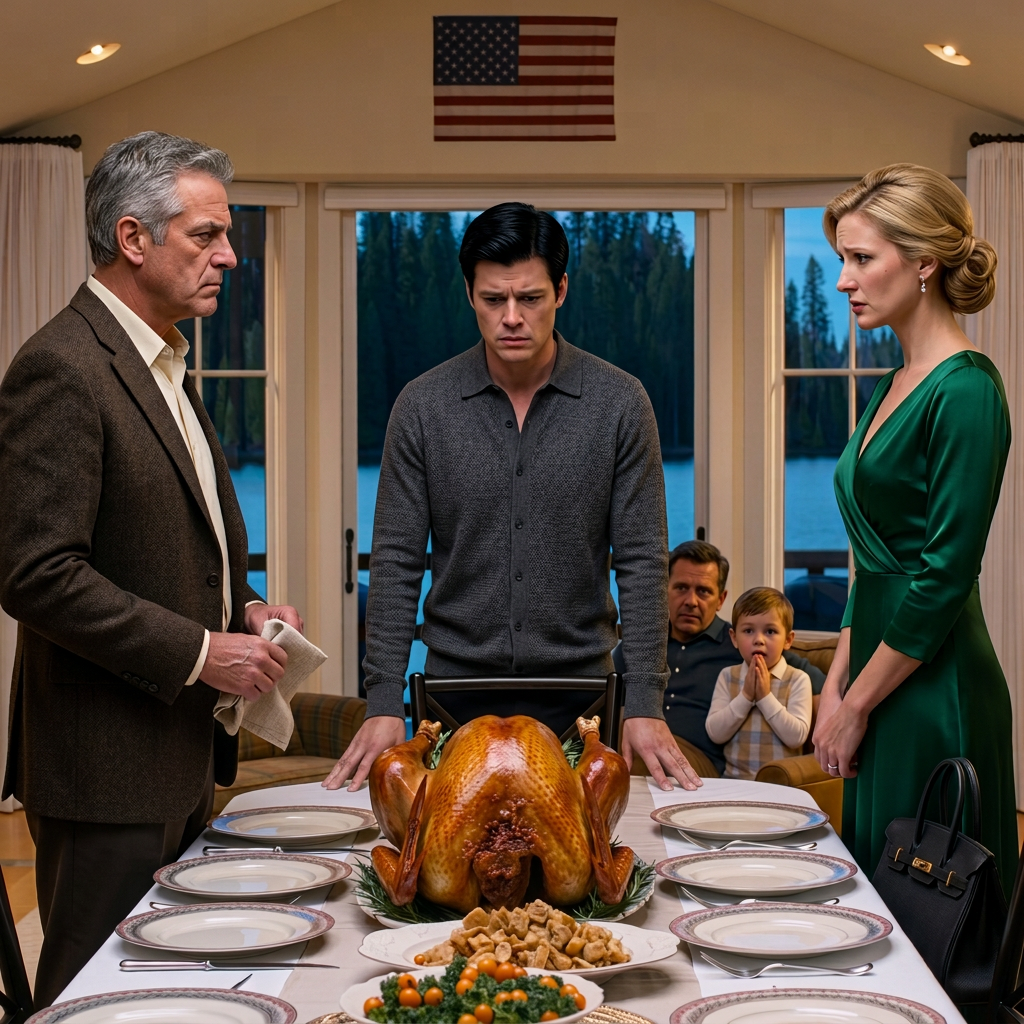 MA BELLE-FILLE A DIT PENDANT UN DÎNER AVEC DE LA DINDE :