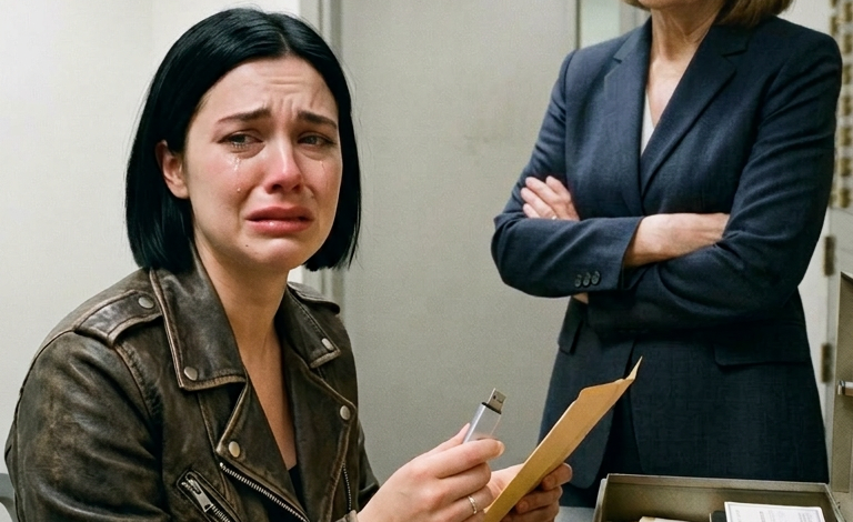 J’ai vu le sourire du responsable du recrutement s’effacer en plein appel. Quelques minutes plus tard, mon téléphone a vibré : Papa : « RENTRE À LA MAISON ET EXCUSE-TOI, ET PEUT-ÊTRE QUE J’ARRÊTERAI.» J’étais sans-abri depuis huit mois, sabotée pendant trois ans par ceux qui m’avaient élevée. Puis un inconnu en blazer bleu marine m’a barré la route et m’a chuchoté : « Ta grand-mère m’a embauchée il y a dix ans… voici ce qu’elle t’a laissé.» Quand j’ai ouvert la boîte, j’ai eu un frisson d’effroi ; ce qu’elle contenait aurait pu embraser toute notre ville.