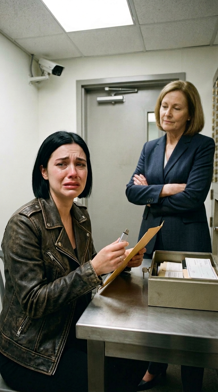 J’ai vu le sourire du responsable du recrutement s’effacer en plein appel. Quelques minutes plus tard, mon téléphone a vibré : Papa : « RENTRE À LA MAISON ET EXCUSE-TOI, ET PEUT-ÊTRE QUE J’ARRÊTERAI.» J’étais sans-abri depuis huit mois, sabotée pendant trois ans par ceux qui m’avaient élevée. Puis un inconnu en blazer bleu marine m’a barré la route et m’a chuchoté : « Ta grand-mère m’a embauchée il y a dix ans… voici ce qu’elle t’a laissé.» Quand j’ai ouvert la boîte, j’ai eu un frisson d’effroi ; ce qu’elle contenait aurait pu embraser toute notre ville.