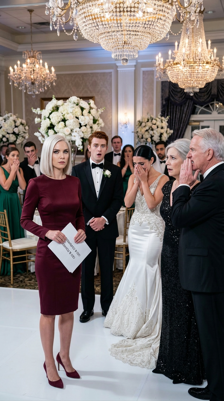 Au mariage de ma sœur, la famille du marié m’a dévisagée avec mépris. « Les gens comme elle devraient rester à leur place », a raillé son père, se vantant fièrement de leur influence au sein d’une grande entreprise. Je n’ai rien dit, car aucun d’eux ne savait que j’en étais la propriétaire. Ils se sont moqués de moi en public… mais avant la fin de la soirée, quelqu’un allait perdre bien plus que son orgueil.