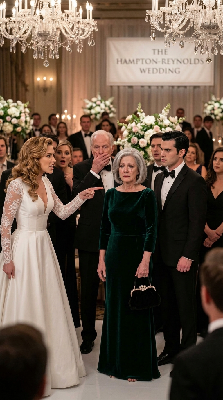 J’ai payé jusqu’à la dernière bougie le mariage de mon fils à Boston, et sa nouvelle épouse m’a pointée du doigt en plaisantant avec ses riches parents : « Voilà la belle-mère possessive qu’on va devoir supporter », puis tout le monde a ri… jusqu’à ce que le visage de son père se décolore et qu’il murmure : « Ce n’est pas possible… tu es… »