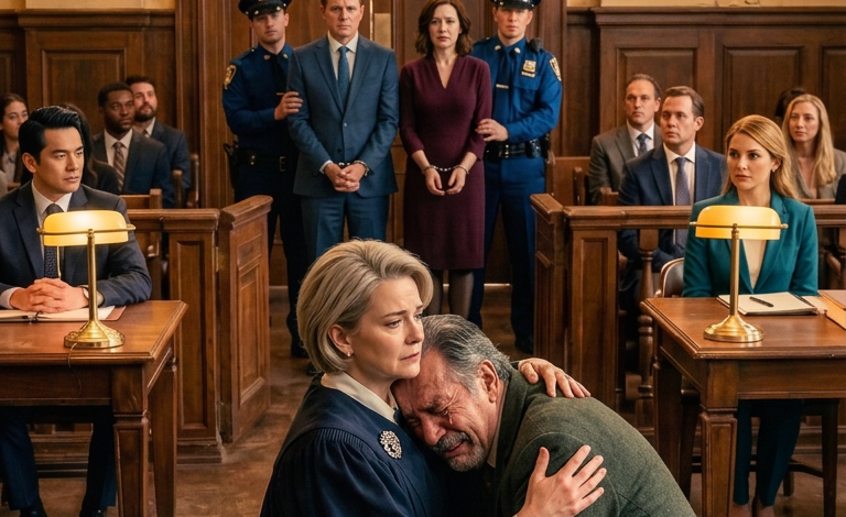 Je n’ai jamais dit à mes parents que j’étais juge fédéral après qu’ils m’aient abandonné il y a dix ans. Avant Noël, ils m’ont soudainement invité à « renouer les liens ». À mon arrivée, ma mère a désigné du doigt le cabanon de jardin glacial. « On n’a plus besoin de lui », a ricané mon père. « Le vieux fardeau est dehors, emmène-le. » J’ai couru vers le cabanon et j’ai trouvé grand-père qui grelottait dans le noir. Ils avaient vendu sa maison et tout volé. C’en était trop. J’ai sorti mon insigne et j’ai passé un coup de fil. « Exécutez les mandats d’arrêt. »