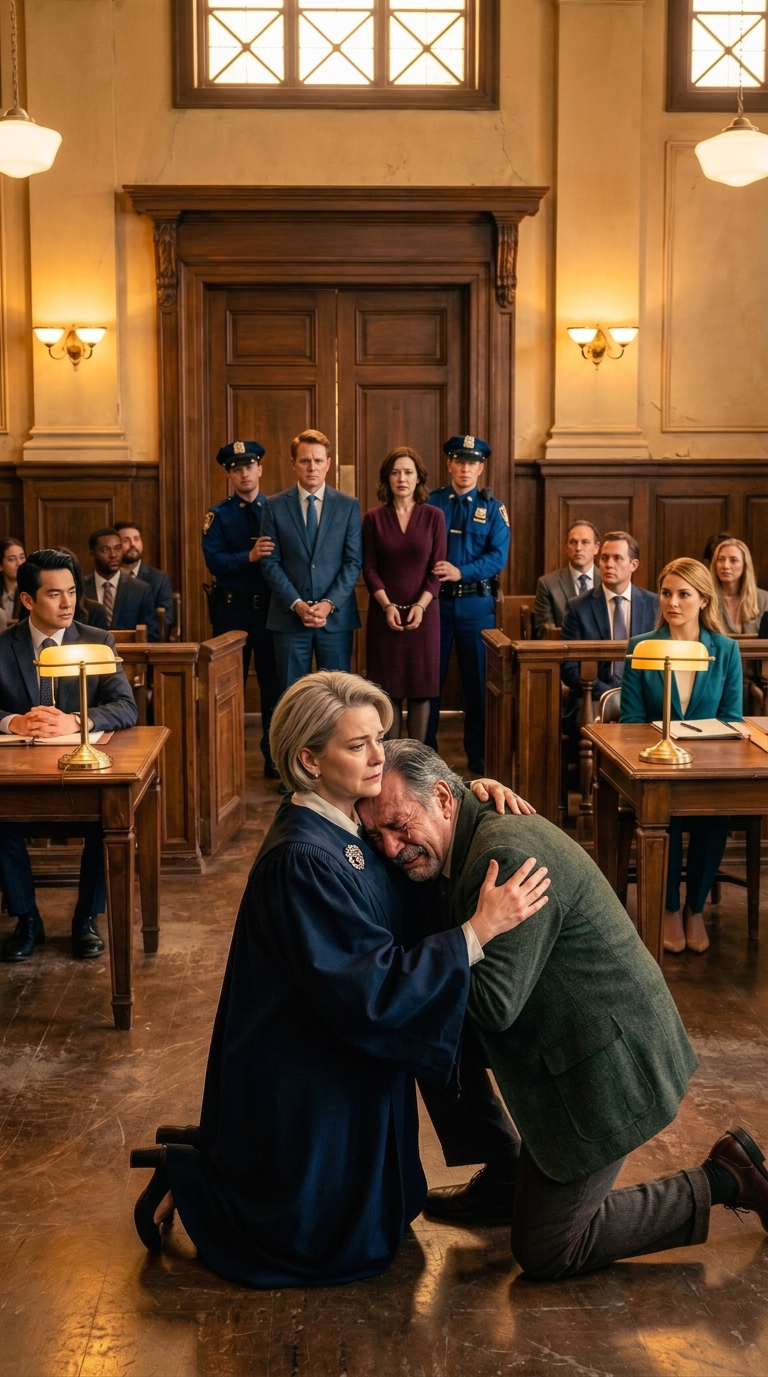 Je n’ai jamais dit à mes parents que j’étais juge fédéral après qu’ils m’aient abandonné il y a dix ans. Avant Noël, ils m’ont soudainement invité à « renouer les liens ». À mon arrivée, ma mère a désigné du doigt le cabanon de jardin glacial. « On n’a plus besoin de lui », a ricané mon père. « Le vieux fardeau est dehors, emmène-le. » J’ai couru vers le cabanon et j’ai trouvé grand-père qui grelottait dans le noir. Ils avaient vendu sa maison et tout volé. C’en était trop. J’ai sorti mon insigne et j’ai passé un coup de fil. « Exécutez les mandats d’arrêt. »