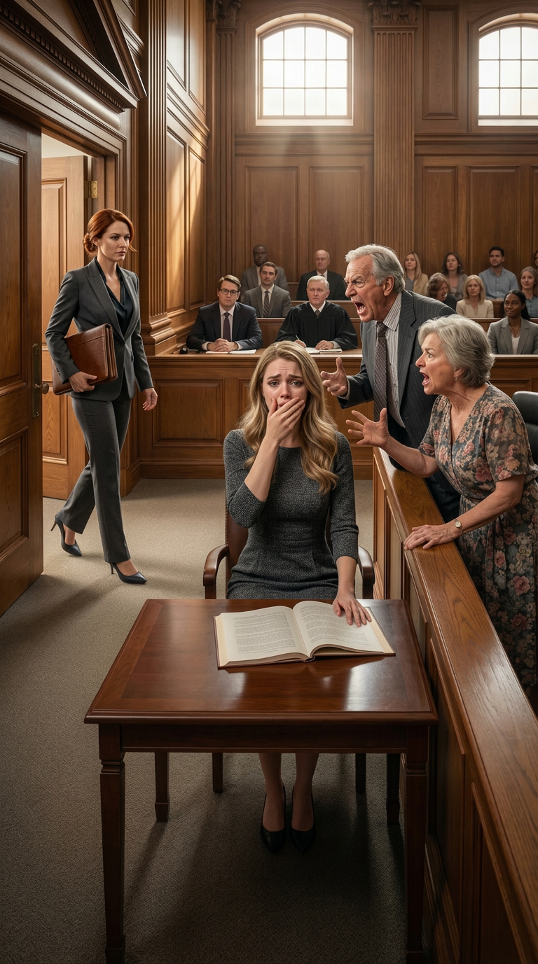 Ma tante m’a légué 14 millions de dollars, et puis ils sont arrivés : mes parents biologiques, qui m’ont abandonnée à 13 ans. Lors de la lecture du testament, ils ont eu l’audace de déclarer : « Nous sommes toujours ses tuteurs légaux !» Mais dès que mon avocat est entré… ils ont piqué une crise.