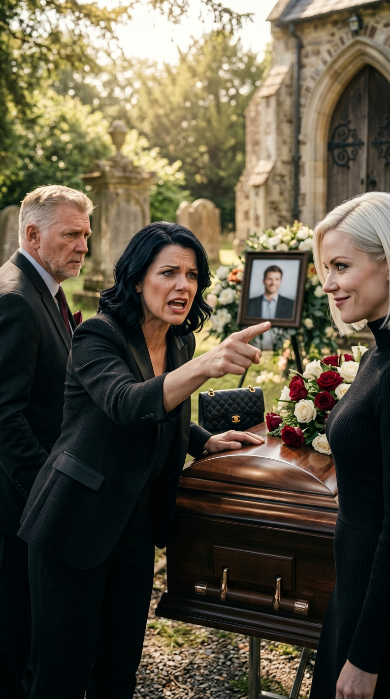 Aux funérailles de mon frère, son ex-femme, debout près du cercueil, a déclaré : « Sa société de 50 millions de dollars est à moi, sinon ces funérailles ne commenceront pas. » J’ai ri. Elle m’a fusillé du regard : « Qu’est-ce qui est si drôle ? » Je l’ai fixée droit dans les yeux et j’ai dit : « Parce que vous n’êtes même pas sa veuve. »