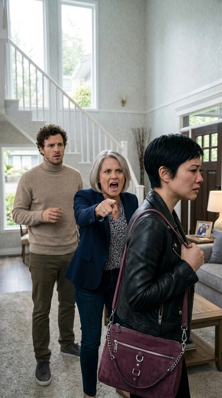 Ma belle-mère a désigné la minuscule chambre de bonne et a ordonné : « Va là-bas, la chambre parentale est pour mon fils préféré et sa femme. » J’ai fait mes valises en silence et je suis partie. Deux heures plus tard, elle m’a appelée en sanglotant : « Reviens… s’il te plaît. Je ne veux pas emménager dans la vieille maison. »