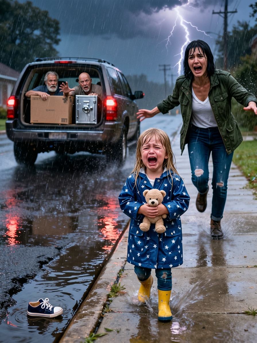 « Certains enfants doivent juste attendre leur tour », a dit ma mère avant de me raccrocher au nez… et quelques instants plus tard, j’ai appris que mes parents avaient laissé ma fille de quatre ans seule au coin d’une rue, en plein orage, pendant douze heures parce qu’ils avaient besoin de place dans leur SUV pour livrer une télévision et un coffre-fort à ma sœur.