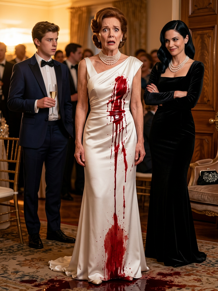 Le jour de mon anniversaire, ma belle-fille m’a jeté du vin dessus en disant : « Maintenant, tu as l’air aussi vulgaire que tu l’es. »