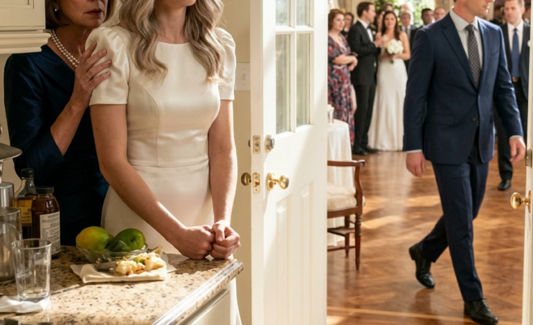 Au mariage de ma sœur, on m’a installée dans la cuisine — jusqu’à ce que le fils du président me demande…