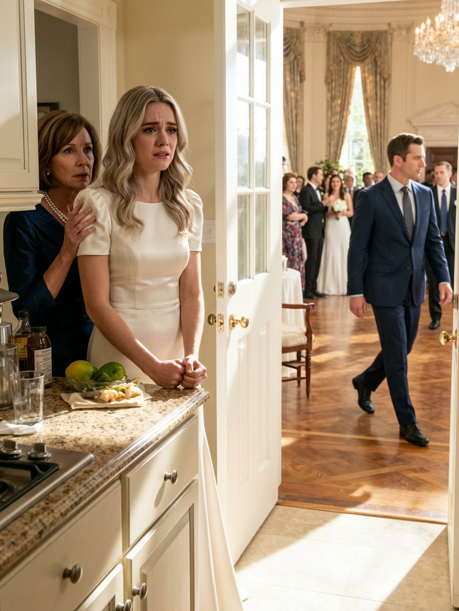 Au mariage de ma sœur, on m’a installée dans la cuisine — jusqu’à ce que le fils du président me demande…